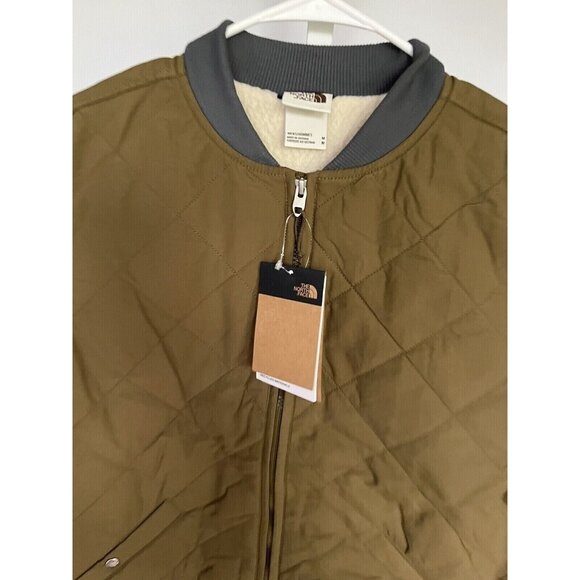 the North Face Cuchillo Insulated Zip Vest New with Tags M Medium Military Olive - Picture 2 of 6